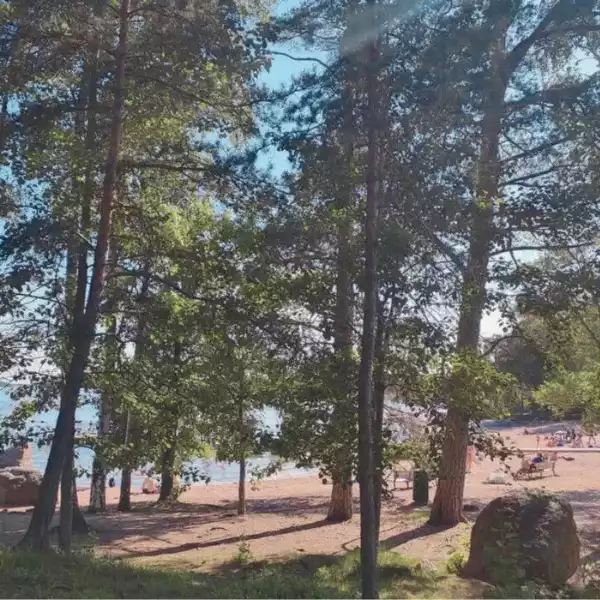 Urlaub in Finnland, Mellsten Beach