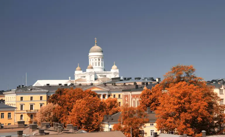 Finnland im Herbst