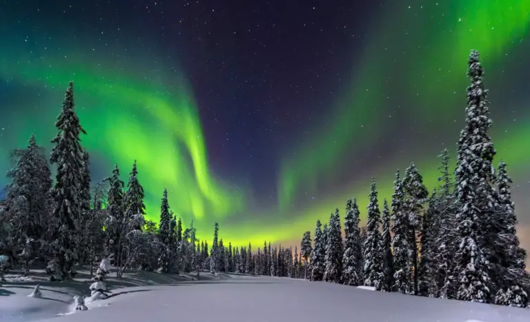 Glücklich in Finnland