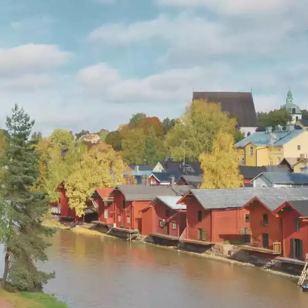 Urlaub in Finnland, Porvoo