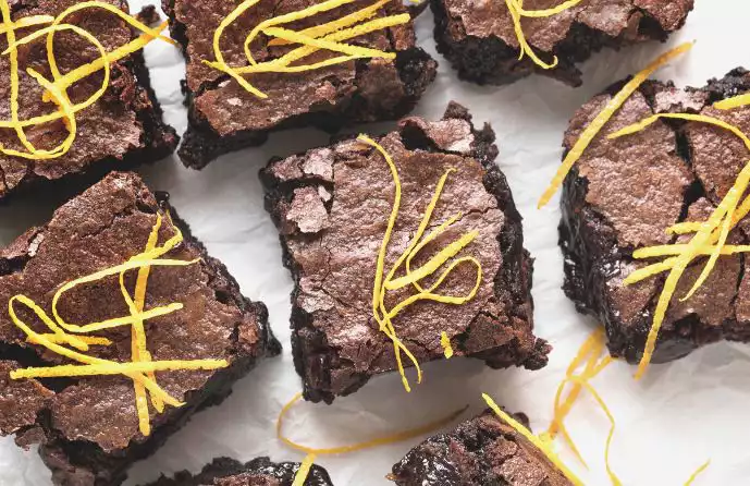 Kürbis Brownie