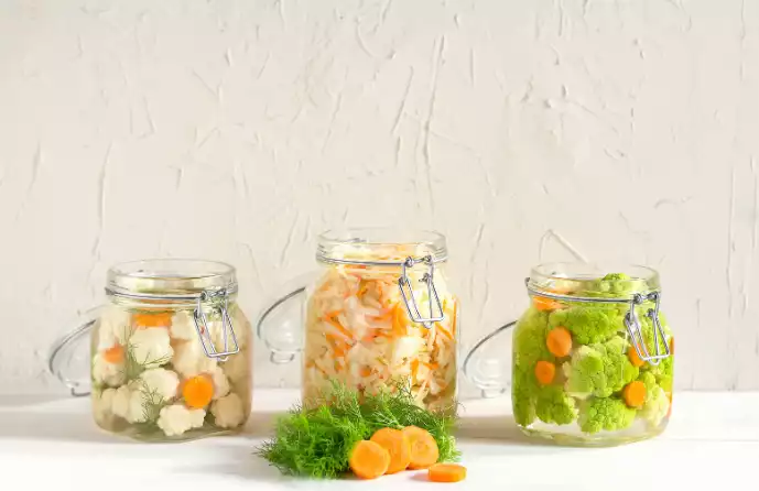 lacto-fermentiertes Gemüse