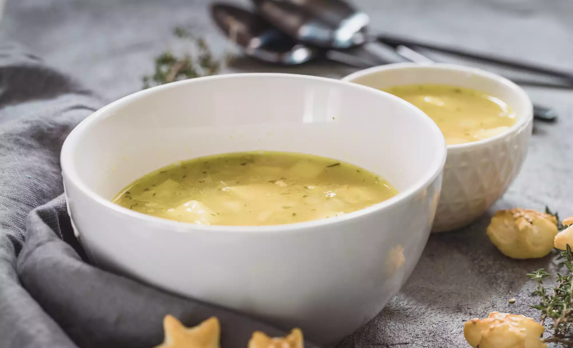 vegane Kartoffelsuppe