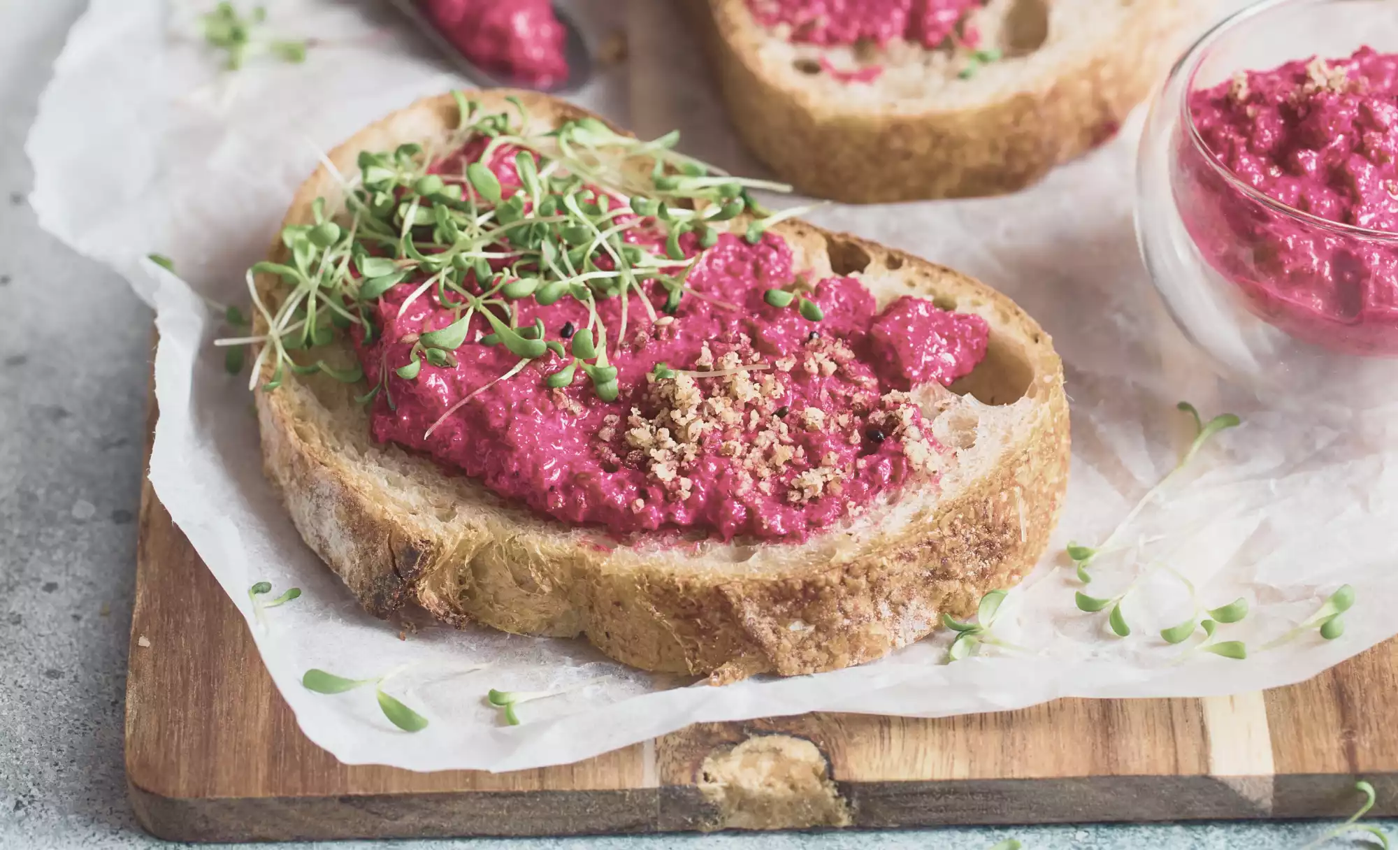 Rote Bete Brotaufstrich