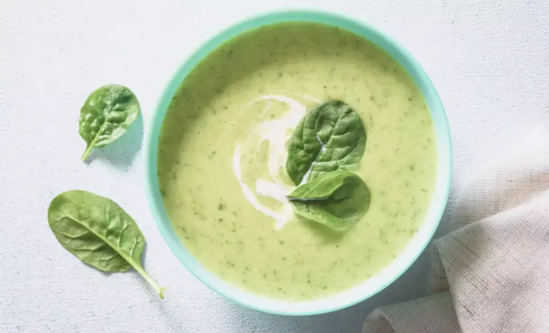 vegane Spinatsuppe