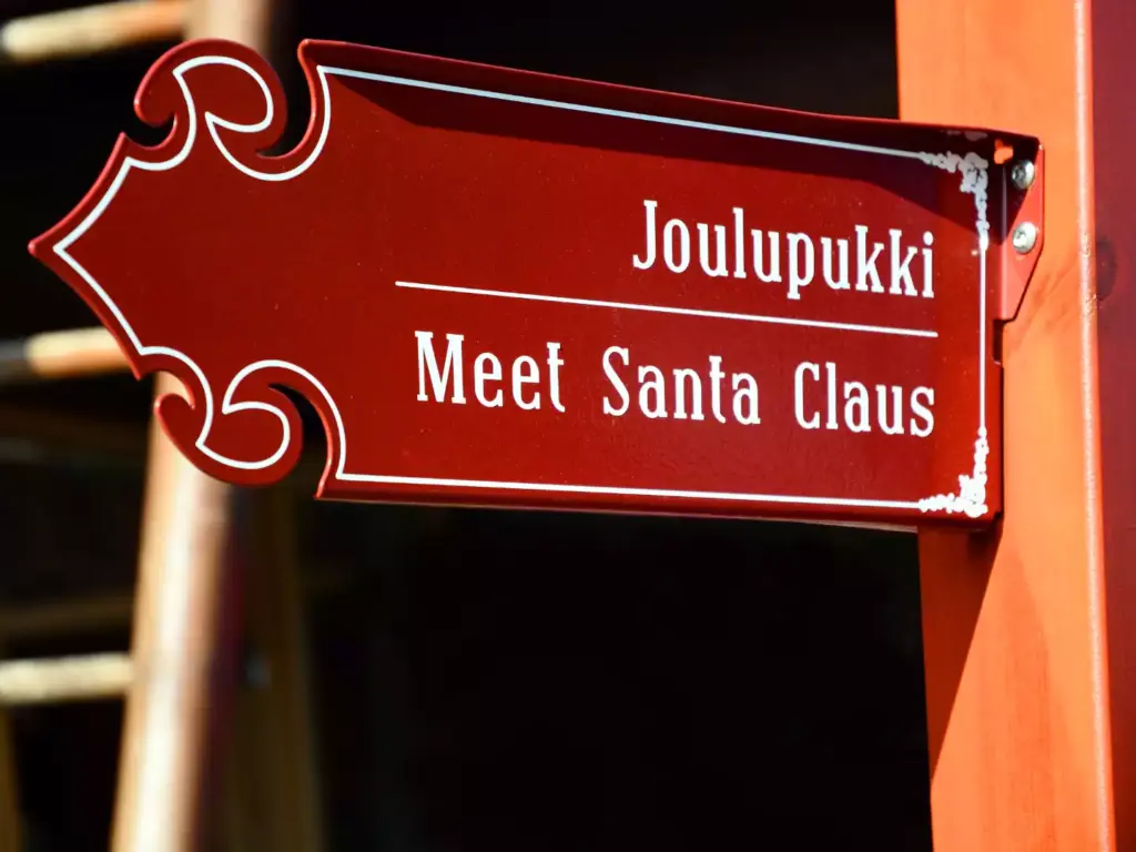 Koulupukki Weihnachtspost aus Finnland