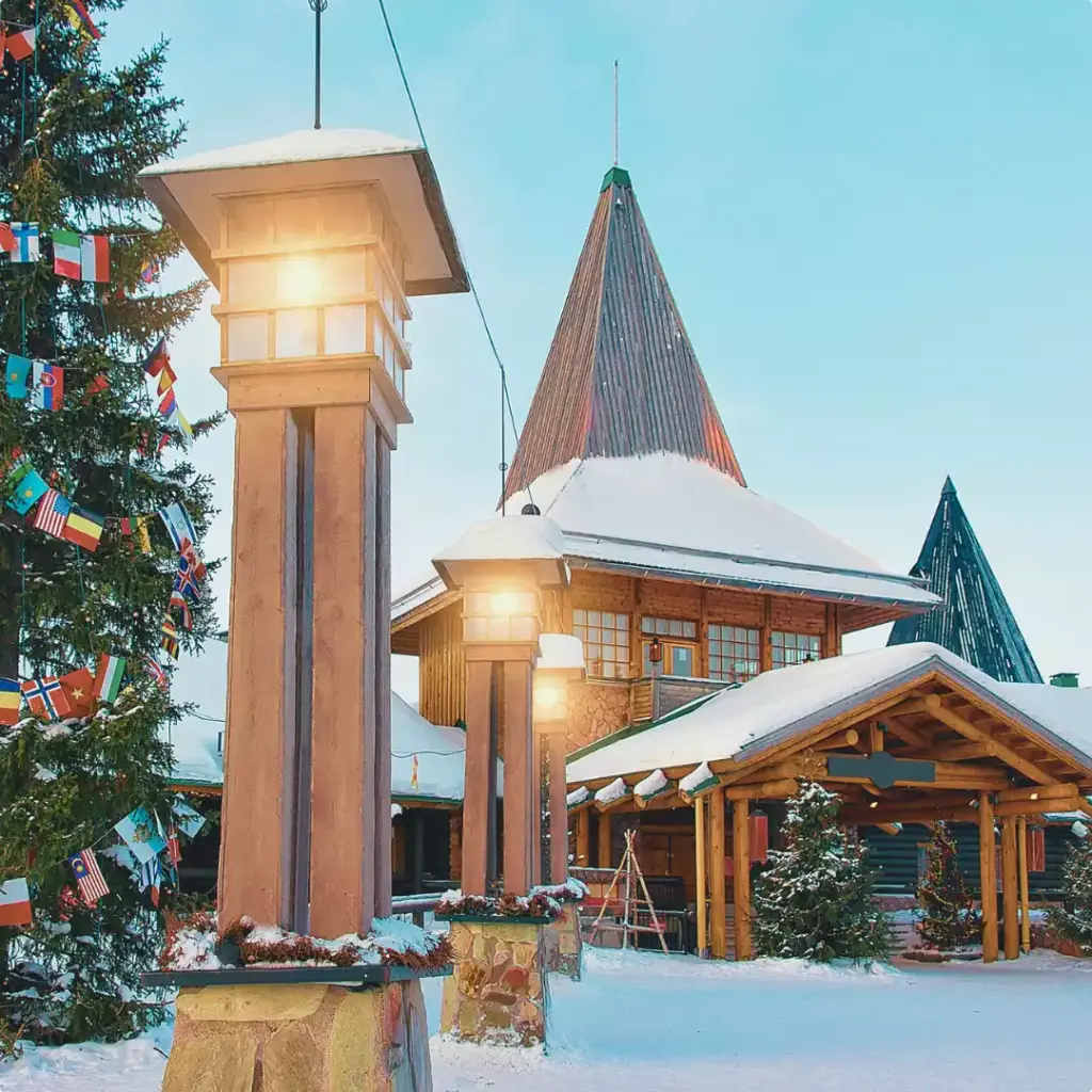 Weihnachten unterwegs, Weihnachtsmanndorf in Rovaniemi