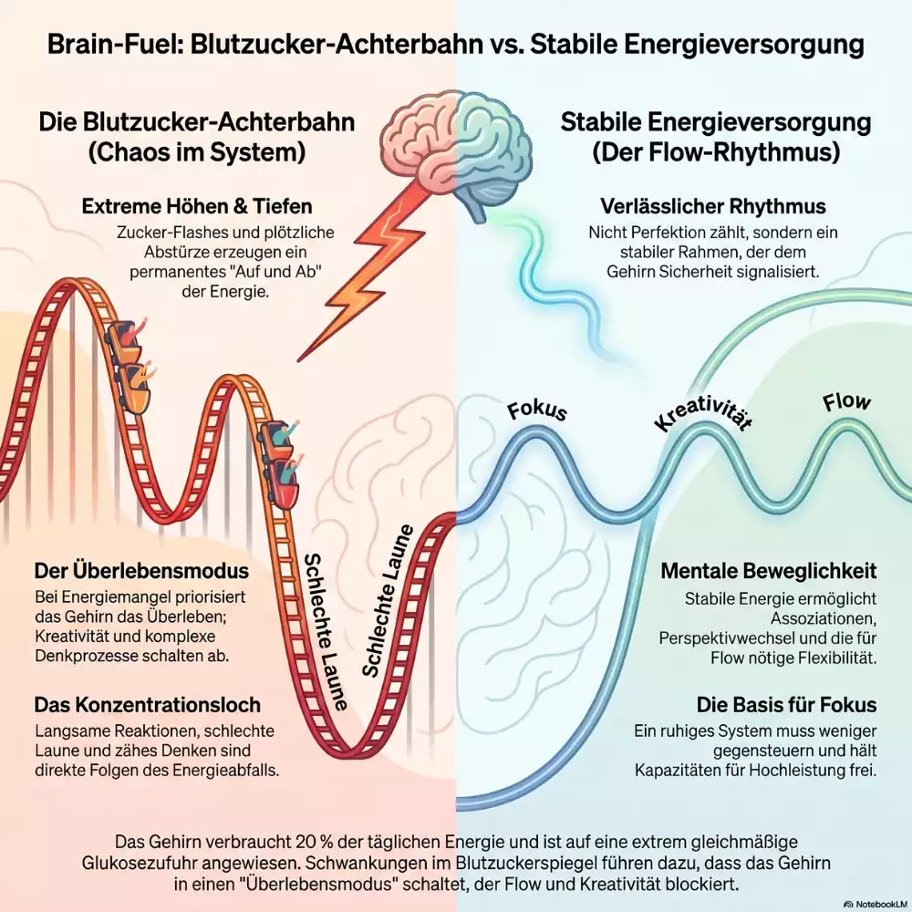 Blutzucker Energie und Ernährung