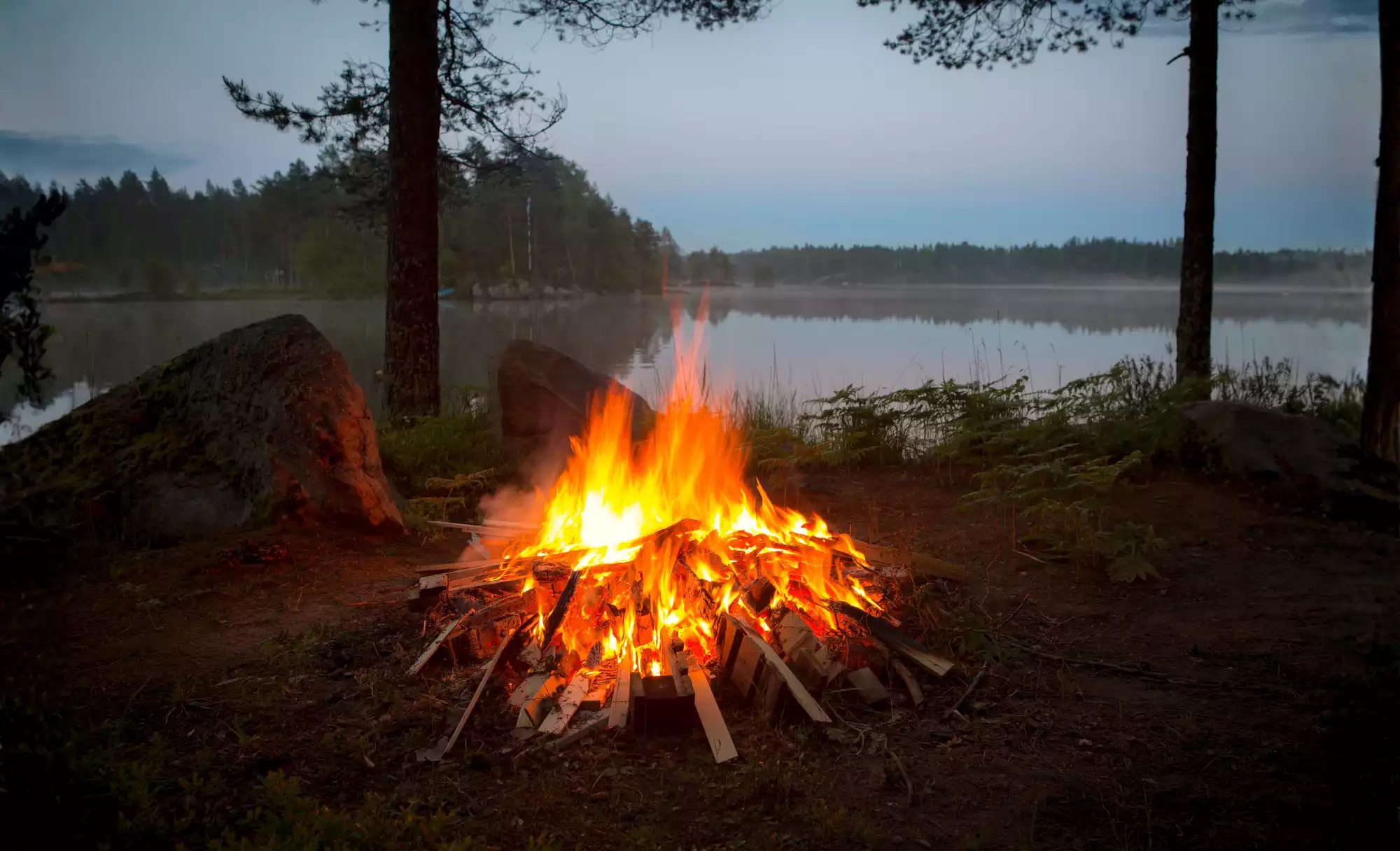 Mittsommer und Entspannung