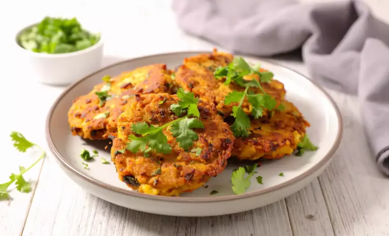 Gemüsebratlinge mit Halloumi