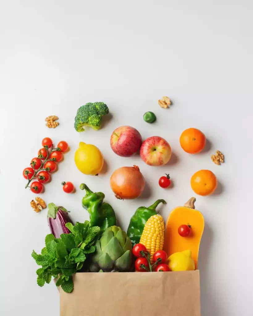 Intuitives Essen, Obst und Gemüse