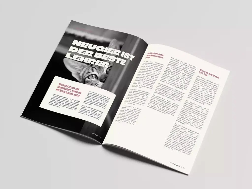 September Ausgabe Magazin
